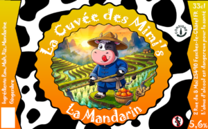 2 La Mandarin (bière de riz, mandarine, gingembre)